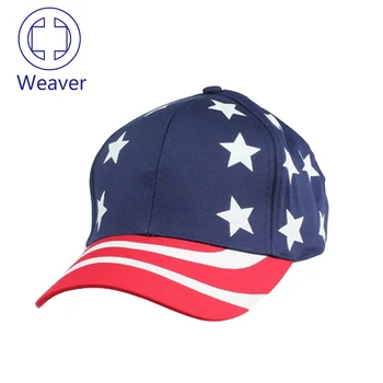 american flag fitted hat