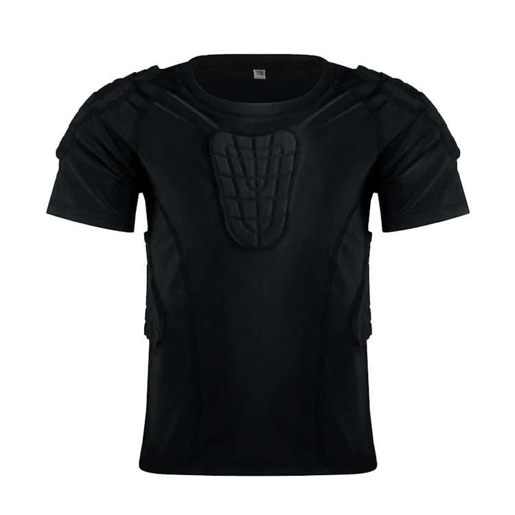 

Wholesale Anti-Collision Rugby Protective Training Jersey For 5-12 Years Kids, Black