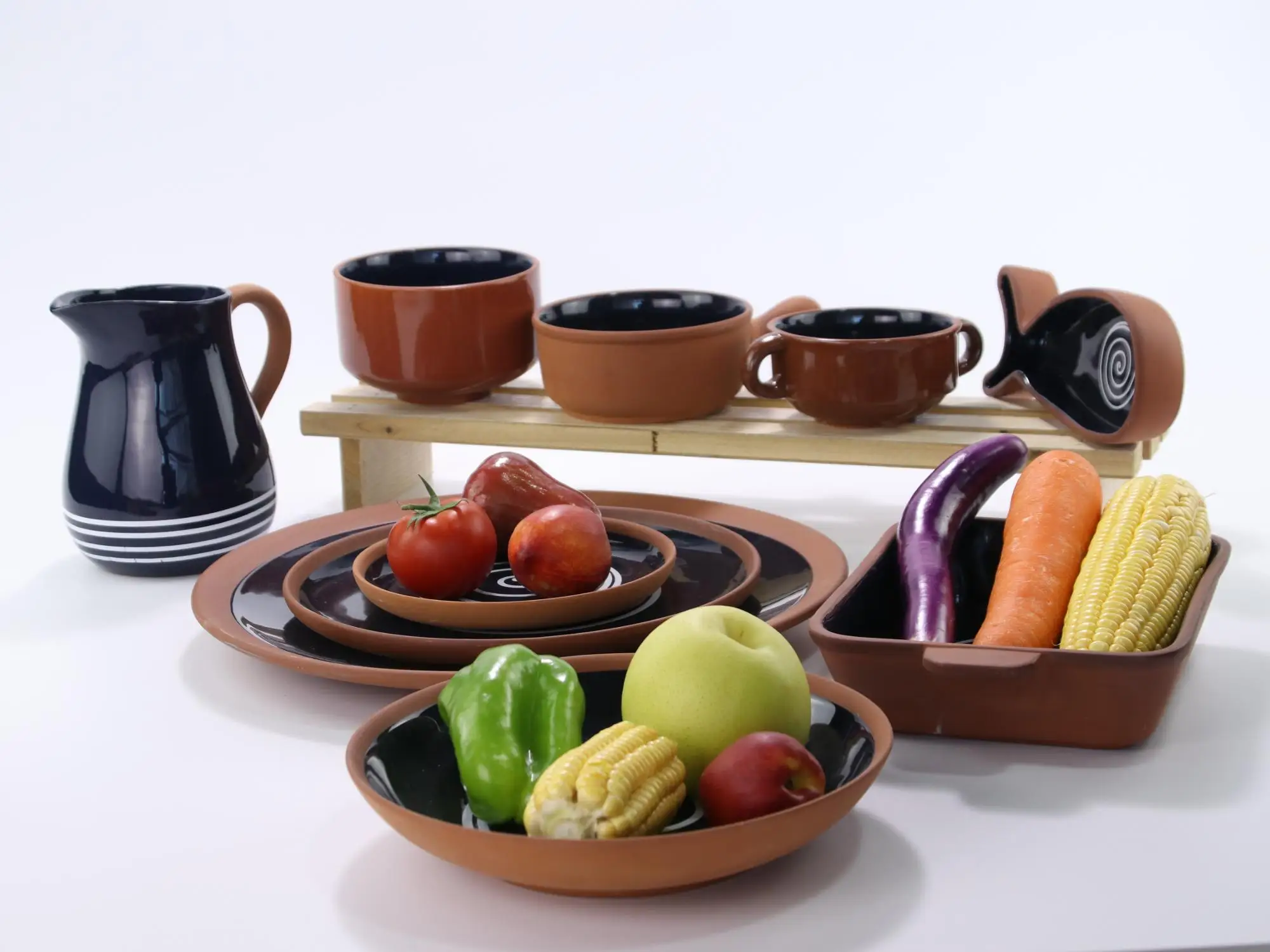 Hot Sale Terracotta Tapas Dish Ceramic Tapas Bowl for Tableware