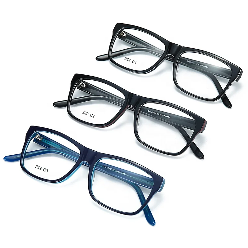 2019 Hot Selling China square optical eyeglasses frame Branded Unbreakable Spectacle Frames