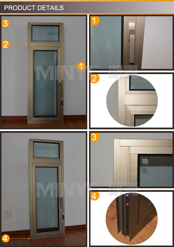 Japanese Standard Ykk System Aluminum Window Security Design - Buy Ykk 