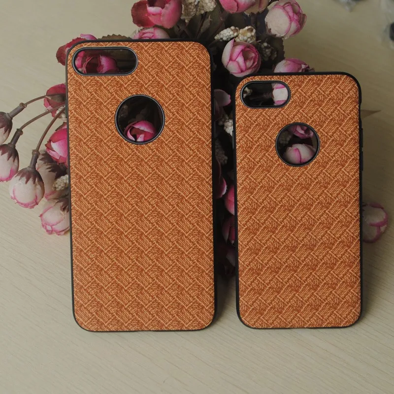 Newest beautiful TPU Cover mobile phone leather Case for iPhone 7 / 7 plus used with ring buckle