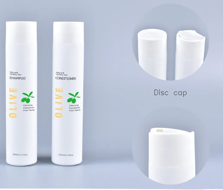 Wholesale 300ml 10 Oz Unique Shampoo And Conditioner Bottles With Disc