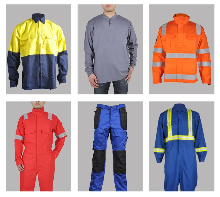 New Design Men Workers FR Shirt With Long Sleeve