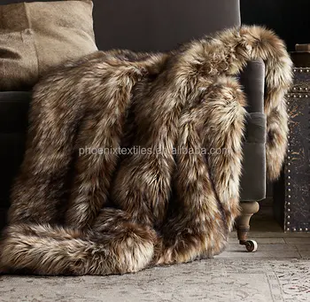 fur blanket