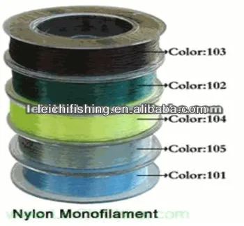 black nylon fishing line