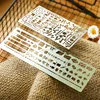 Hot selling Multi function superior quality template metal stainless steel ruler for school and office