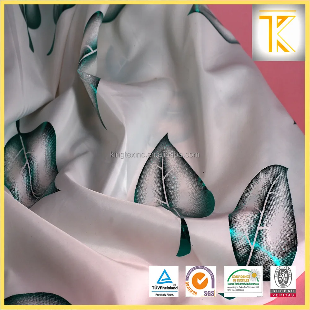 
2019 Using a variety of high quality and durable flower printed dewspo pongee fabric 