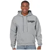 Bulk Wholesale Custom Blank Black French Terry Pull Over XXXXL Jumper Hoodies Sweatshirts Men
