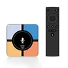B2GO New S10 PLUS with Wireless Fast Charging Voice Remote Android TV Box 7.1 Rockchip 3328 with 3D 4K HDR Smart TV Box