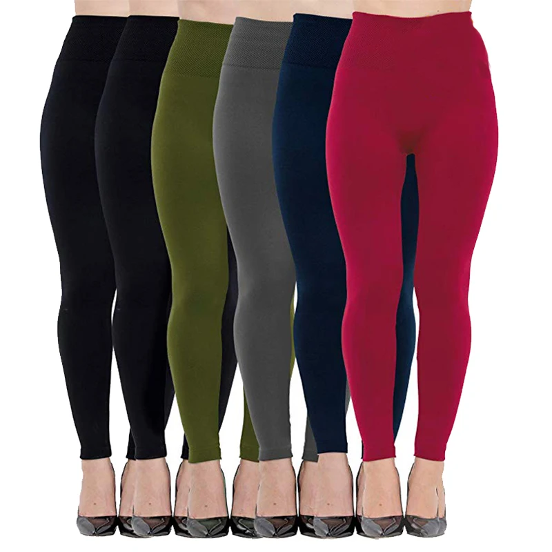 

China factory wholesale fancy winter seamless fleece women leggings
