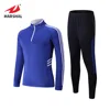 Men and Women Latest Design Zipper Tops Youth Track Suits Soccer Trail Running Uniforms Jogging Sets Training Men Sport Wear