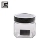 Good source of materials square glass food storage jar 800ml