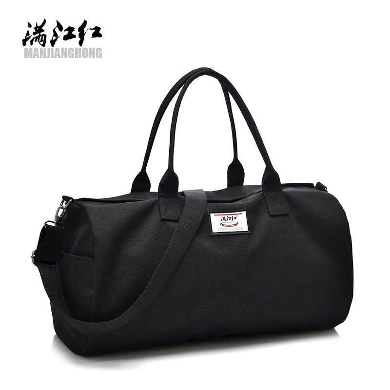
Durable Women Gym Duffel Bag Travel Canvas Custom Weekend Bag 