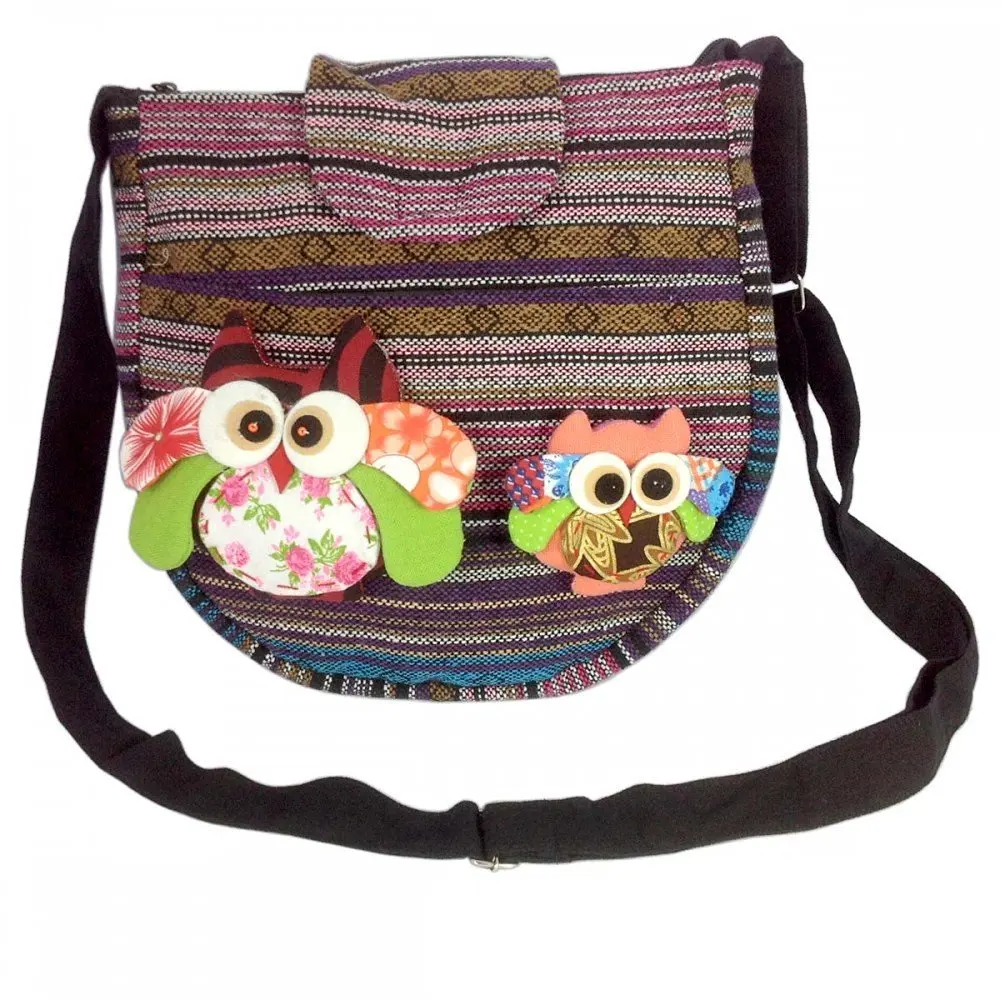 handmade fabric crossbody bags