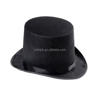 black round top hat