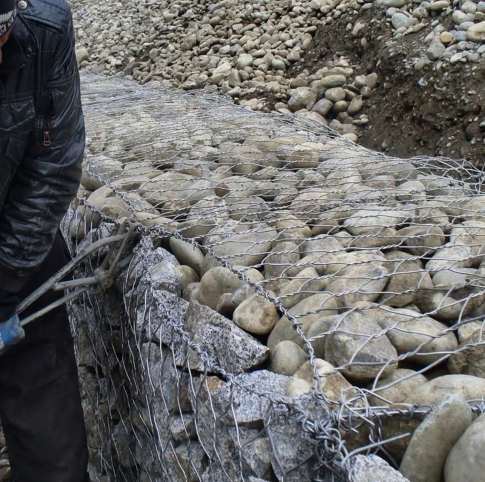 Heavy Galvanized Maccaferri Type Gabion Baskets For Philippine Buy Hexagonal Gabion Mesh