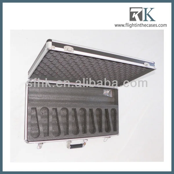 Mic Flight Case, Wireless Microphone Flight Cases 6U for MIC Receiver, wireless microphone case