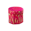 Folding Storage Stool with Lid Fabric Fruit Toys Foot Rest Box
