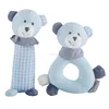 baby gift BB stick soft plush hand rattle stuffted animal rattle set
