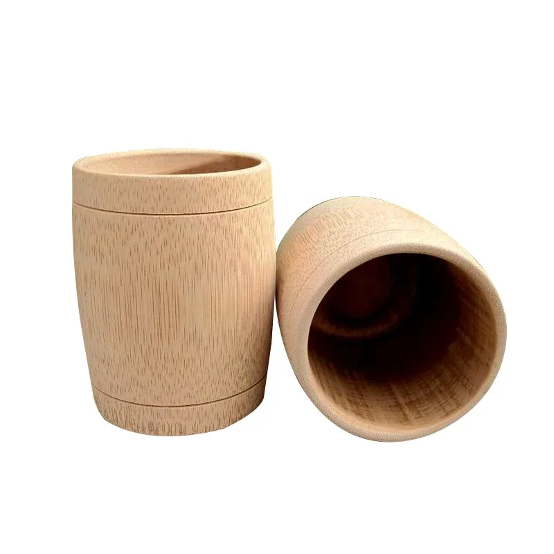 

best selling bamboo cup carbonized biodegradable tea coffee cups