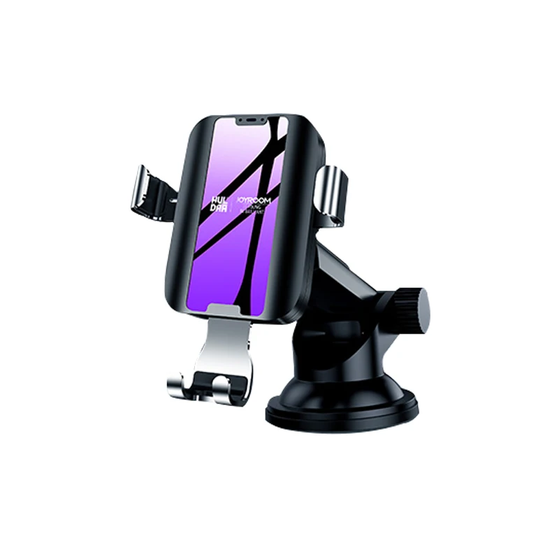 

Joyroom JR-ZS182 Blue Light Tempered Glass Dashboard Gravity Wireless Fast Charger, Black