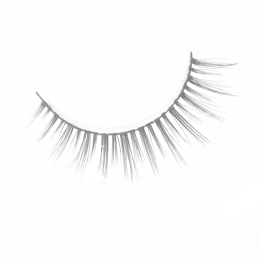 

wholesale hand made 3d synthetic fiber eyelashes