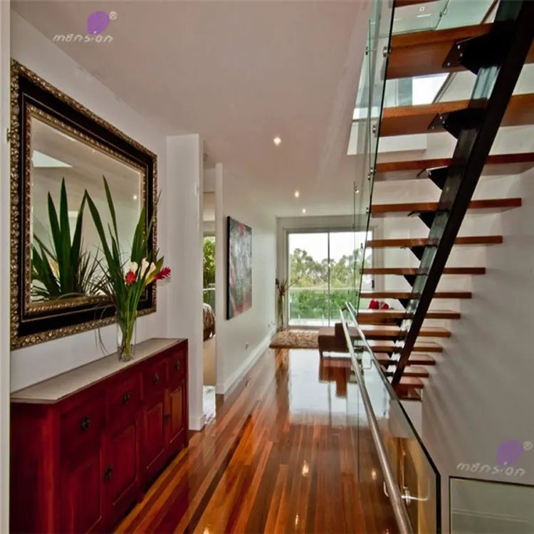 
Indoor Single Stringer Short Staircase Design 