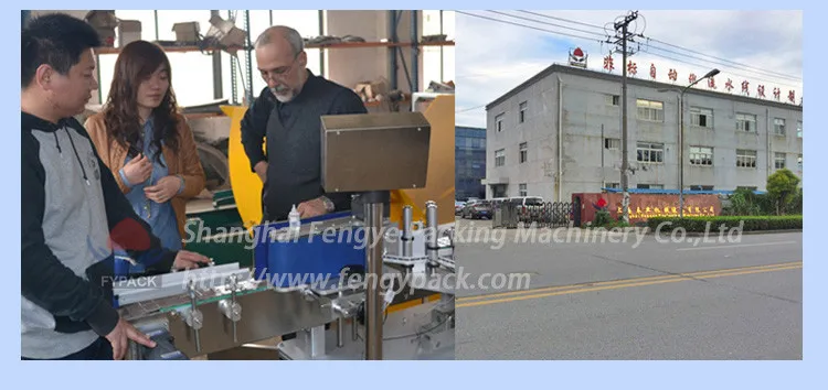 carton box top pressure pallet stretch film wrapping machine