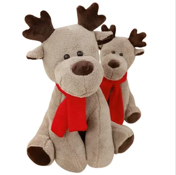 christmas stuffed moose