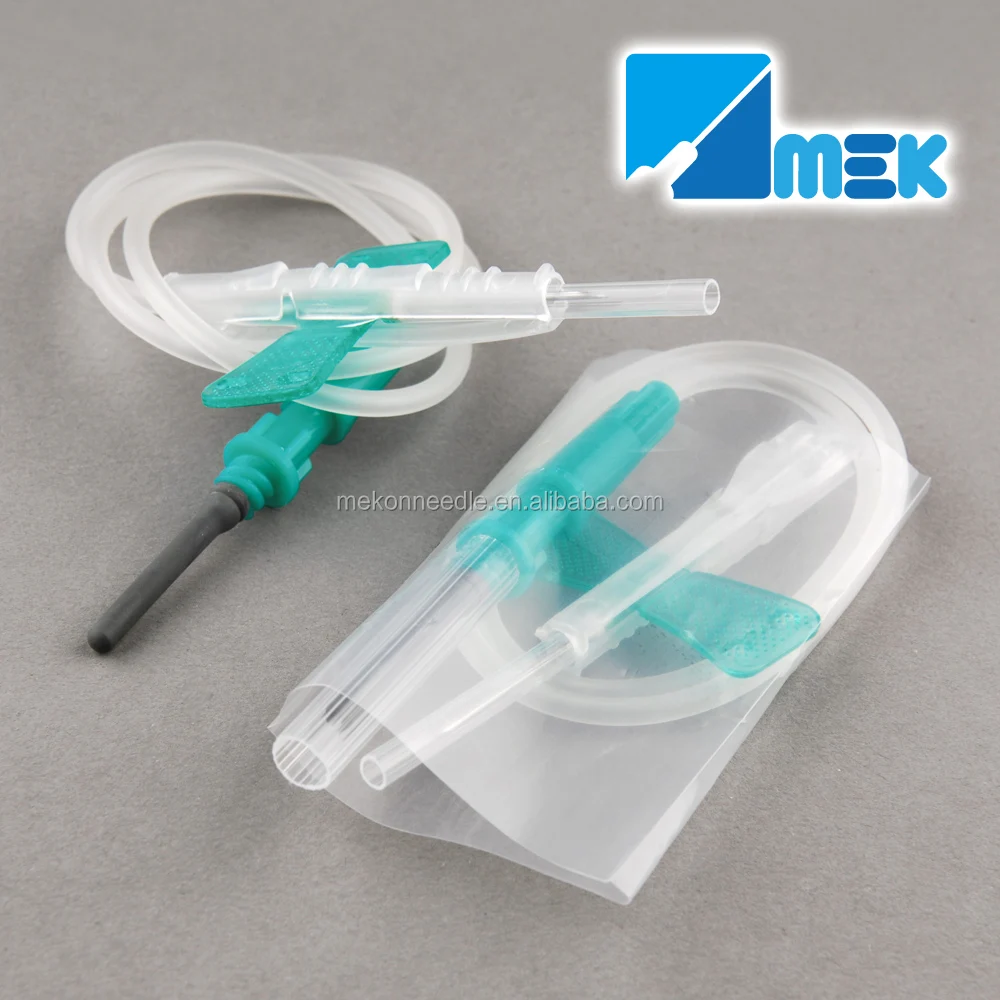 
butterfly type safety-lock blood collection needle 