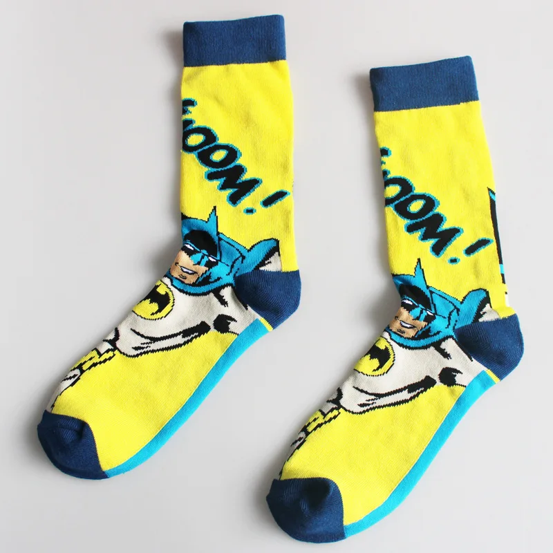 

Up-grade Marvel movie socks unsex cute socks happy bulk wholesale make your own socks