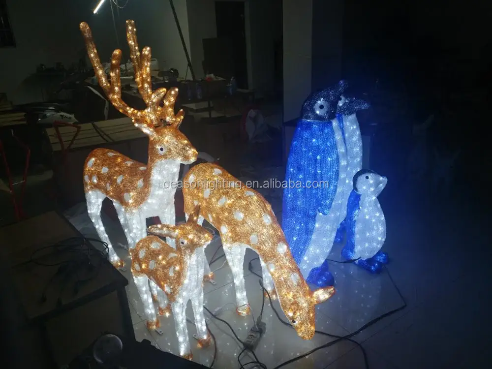 Luces Del Reno De La Navidad - Buy Christmas Light Deer,Christmas ...