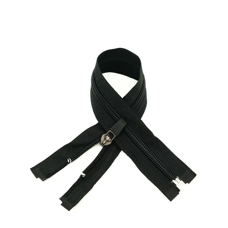 
Promotional Long Chain Separating Clothes Nylon Teeth Zip 