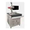 Rotary Fiber laser marking Machine for Saw blade Metal PVC Acrylic Wood Jewelry CE Certificate 10W 20W 30W Fiber Laser Marker
