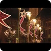 2016 street rope motif christmas led pole light outdoor decor