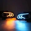 Flexible Amber Drl Turn Signal Daytime Running Light Led with Strobe