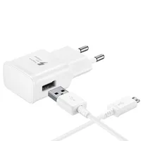 

High Quality Real Quick Charge QC2.0 EU AU UK US Socket Travel USB Mobile Phone Adapter Single Wall Charger For Samsung S6 S8