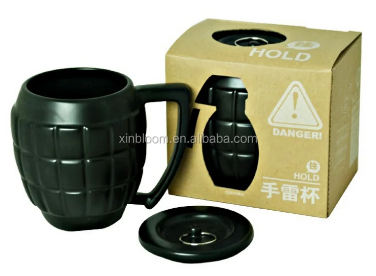 hand granade mug