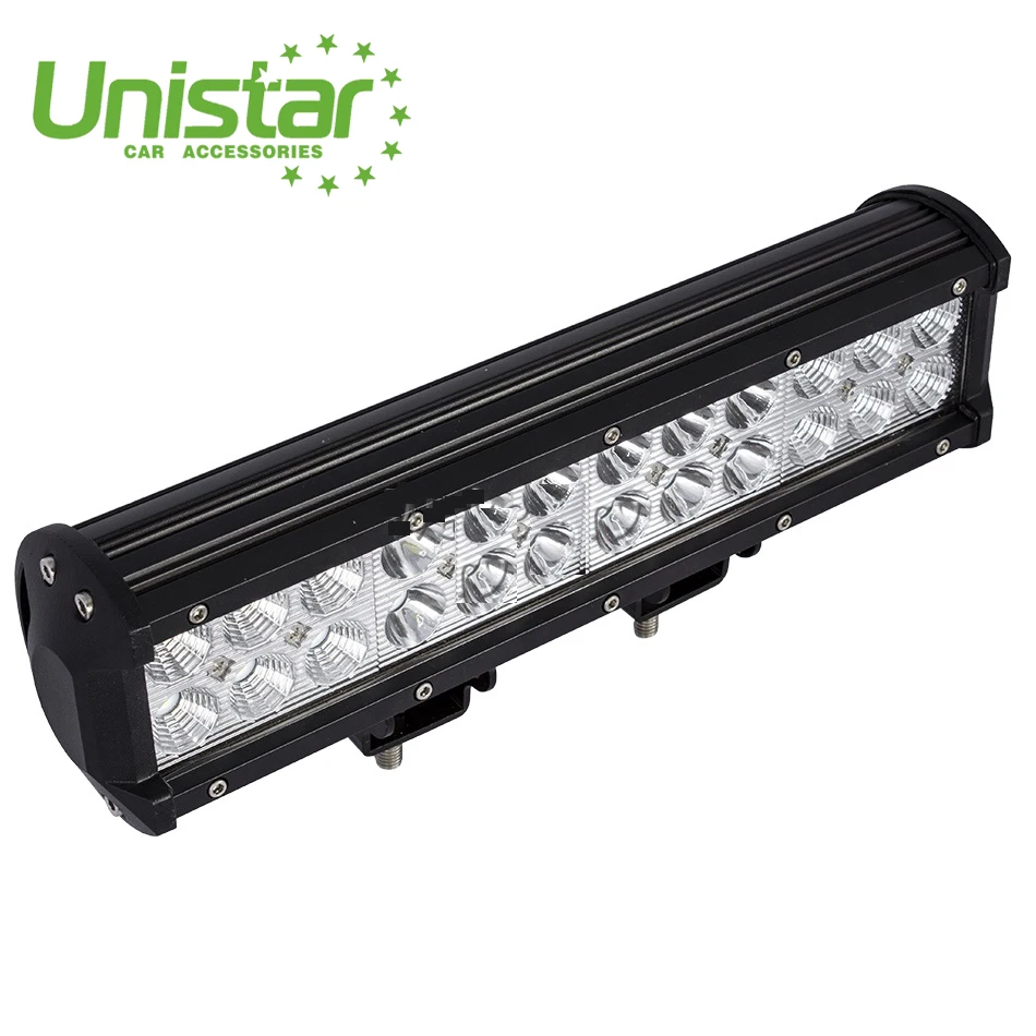 SAE DOT E-mark approved 14 inch dual row IP68 led light bar 4x4 offroad accessories 72w spot led light bar with mounting bracket