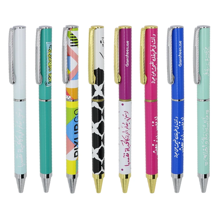 Custom Artwork Metal Souvenir Pen With Full Color Printing Buy Metal Souvenir Pen,Souvenir Pen
