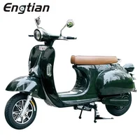 

Engtian Retro Vespa 60V 2000W 3000W powerful electric vespa scooter Italy vintage style electric motorcycle for adult with EEC