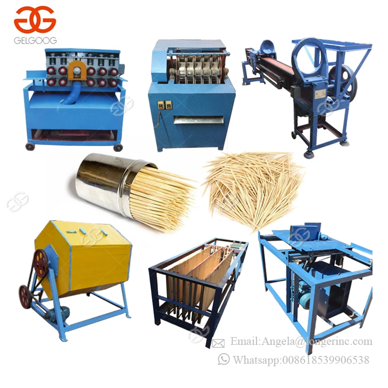Commercial Used Automatic Vietnam Bamboo Toothpick Kite Barbecue Agarbatti Stick Processing Line Machine For Making Toothpicks