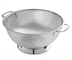 Image of Micro-perforated 5-quart 28.5cm Stainless Steel Colander