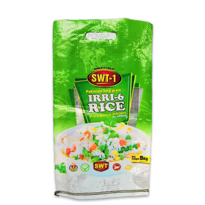 45kg/50kg pp woven polypropylene pack rice white bags