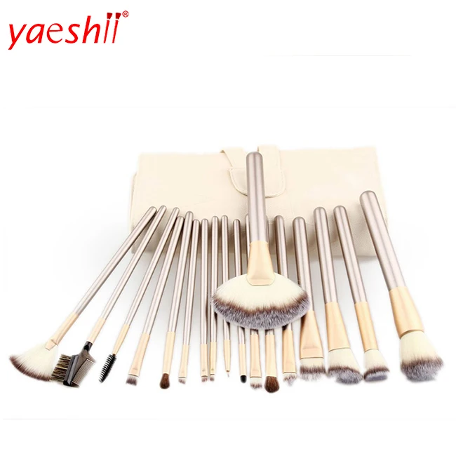 

Yaeshii Custom 18 Brochas Maquillaje Brushes Private Label Makeup Brush, Optional