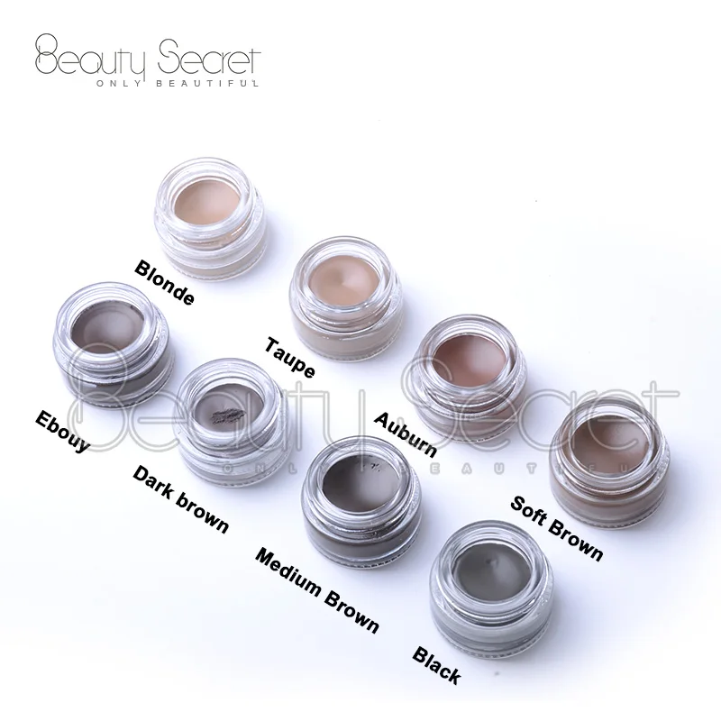 

Hot Selling Custom Eyebrow Gel Long Lasting Waterproof 8 Color Eyebrow Pomade
