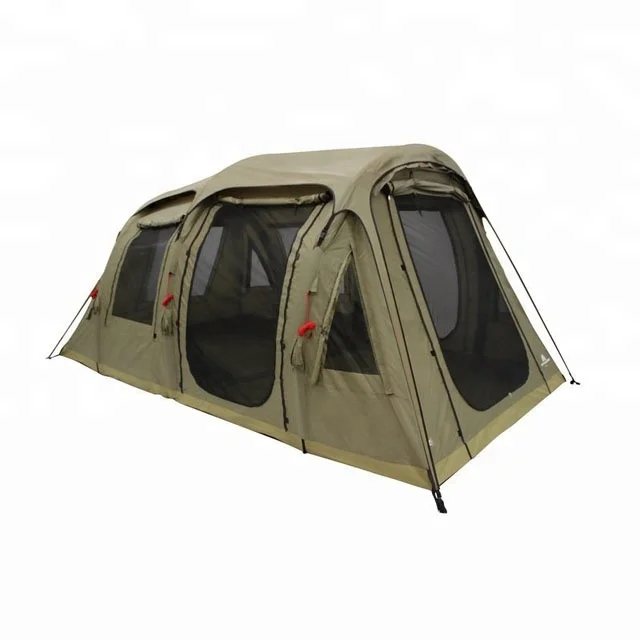 

4X4 racks excellent storage U shape durable inflatable camping tent C01-IT1006, Army green