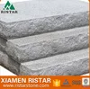 Outdoor stone stair treads and granite risers