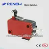 Roller lever type micro switch t125/micro switch mechanical